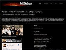 Tablet Screenshot of nightskyempire.withtank.com