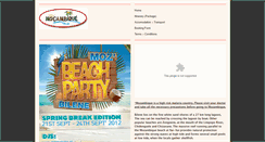 Desktop Screenshot of mozbeachparty.withtank.com