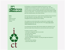 Tablet Screenshot of nostandingrecycling.withtank.com