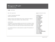 Tablet Screenshot of margaretwright.withtank.com