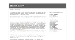 Desktop Screenshot of dulciebeebe.withtank.com