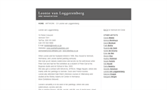 Desktop Screenshot of leonievanloggerenberg.withtank.com