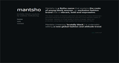 Desktop Screenshot of mantsho.withtank.com