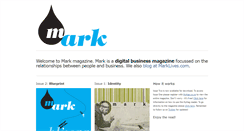 Desktop Screenshot of markmagazine.withtank.com